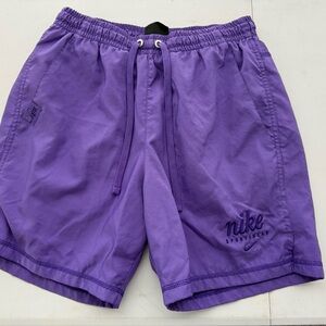 Nike Men's Vibrant Purple Athletic Shorts